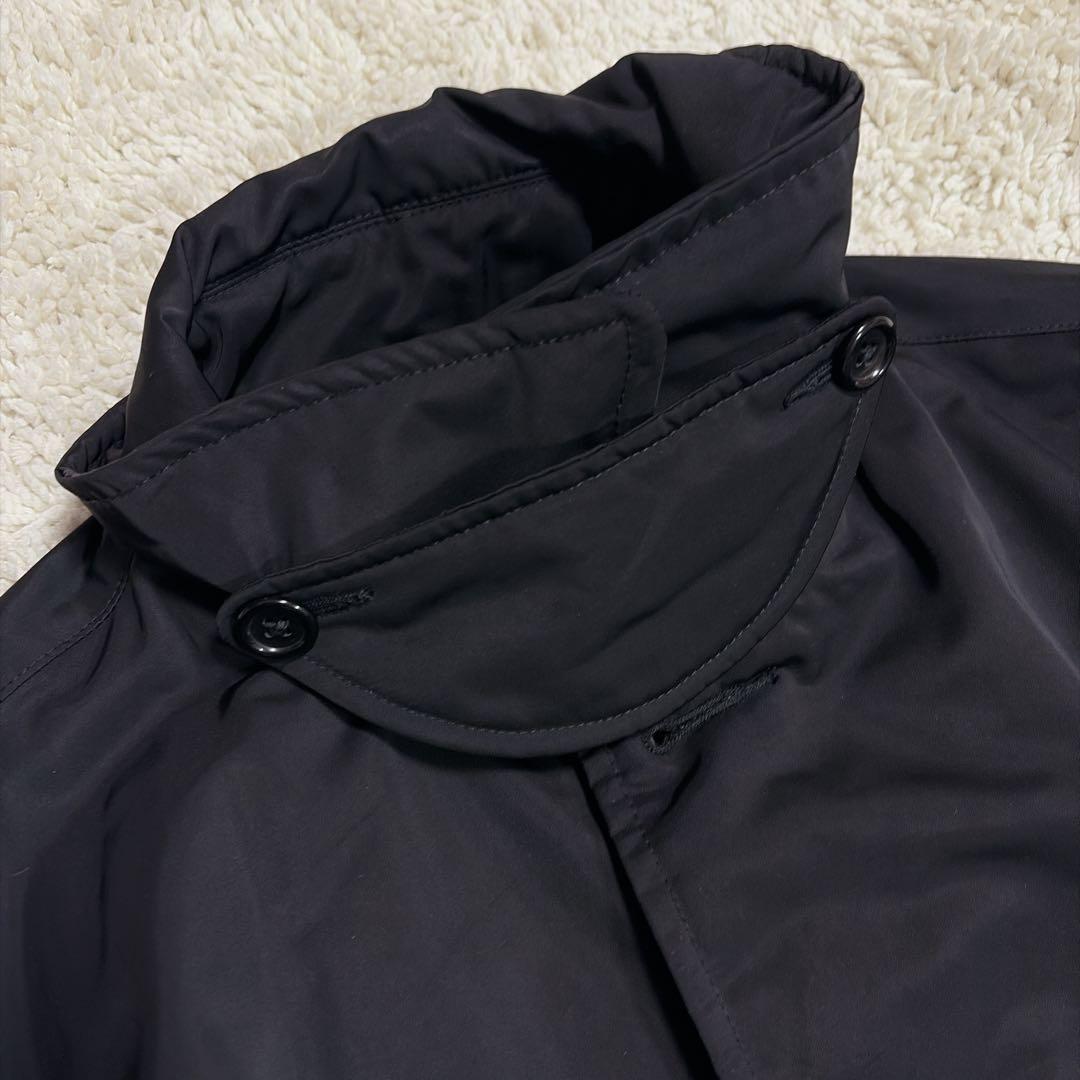 極美品✨オニツカタイガー 中綿コート 比翼 ナイロン THERMOLIFE 黒