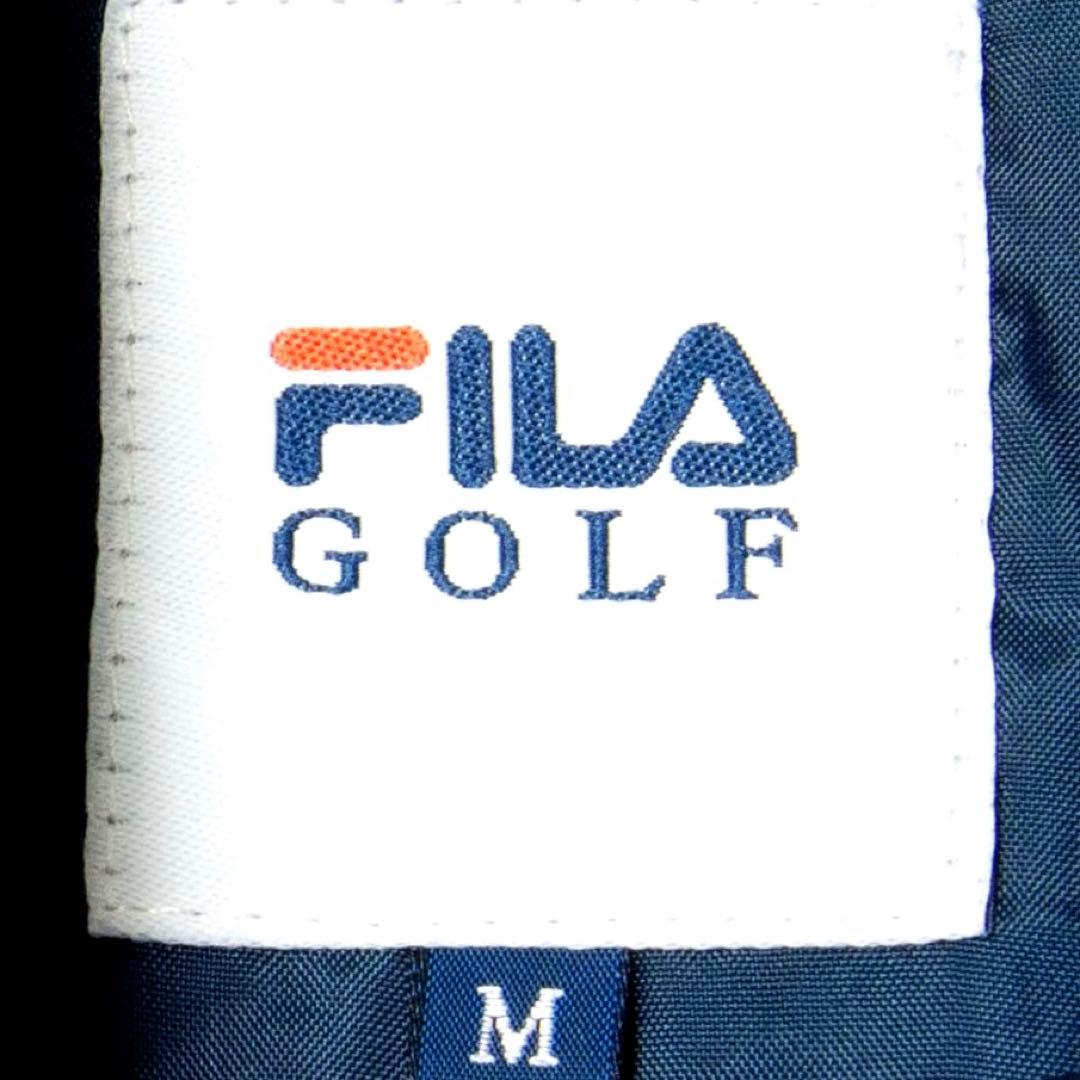 FILA フィラ ゴルフ 中綿ジップジャケット パンツ 上下 セットアップ 美品