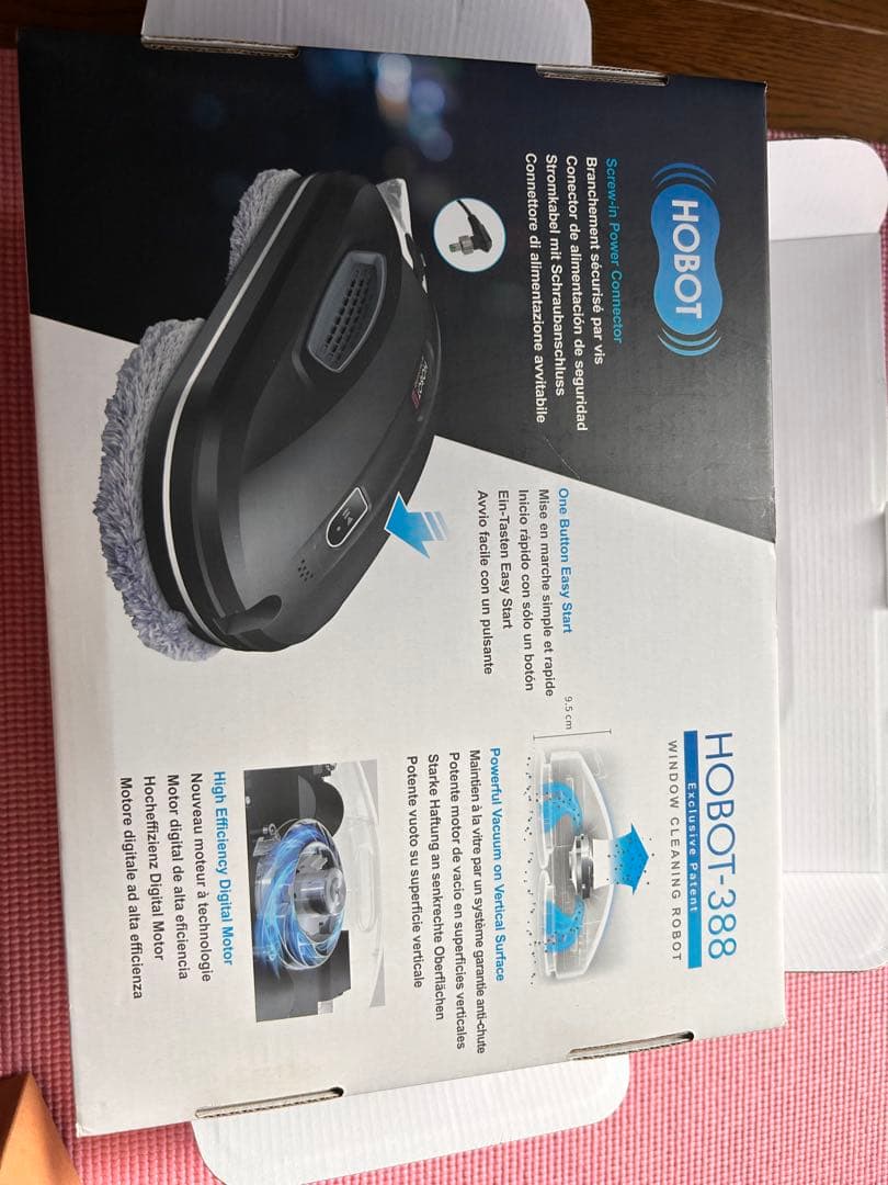 HOBOT-388 窓拭きロボット（自動窓掃除機）