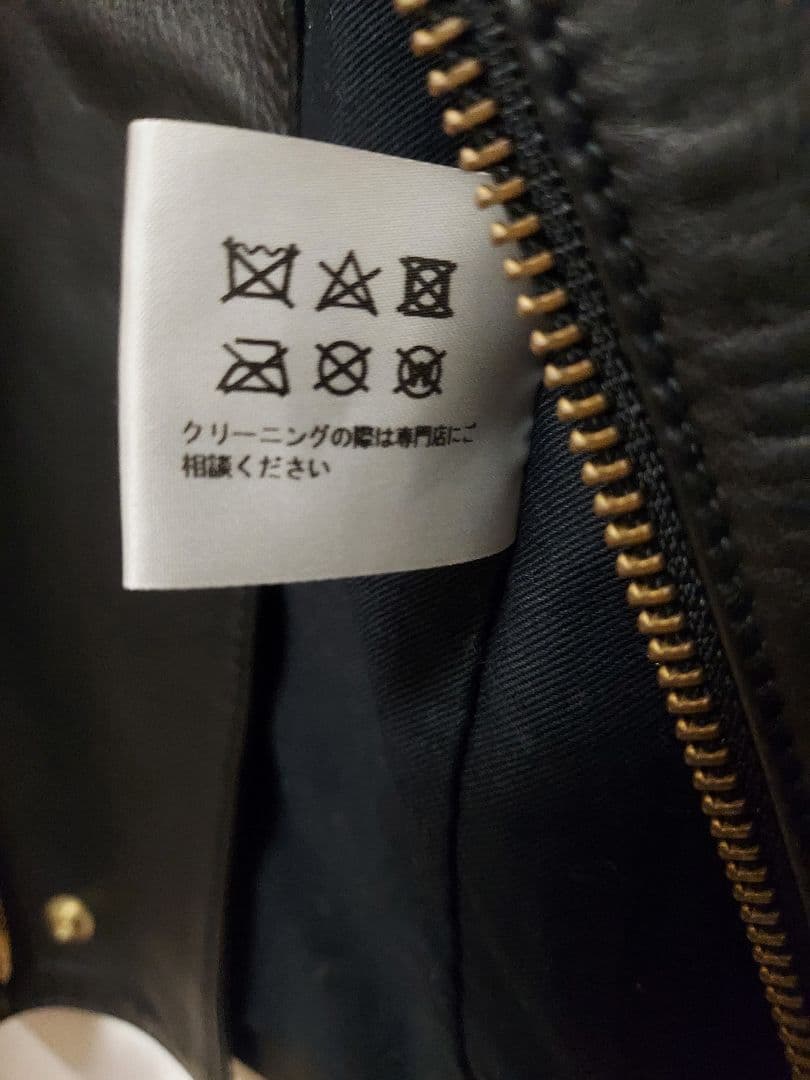 美品!！A PUPIL ラムレザーライダースジャケット