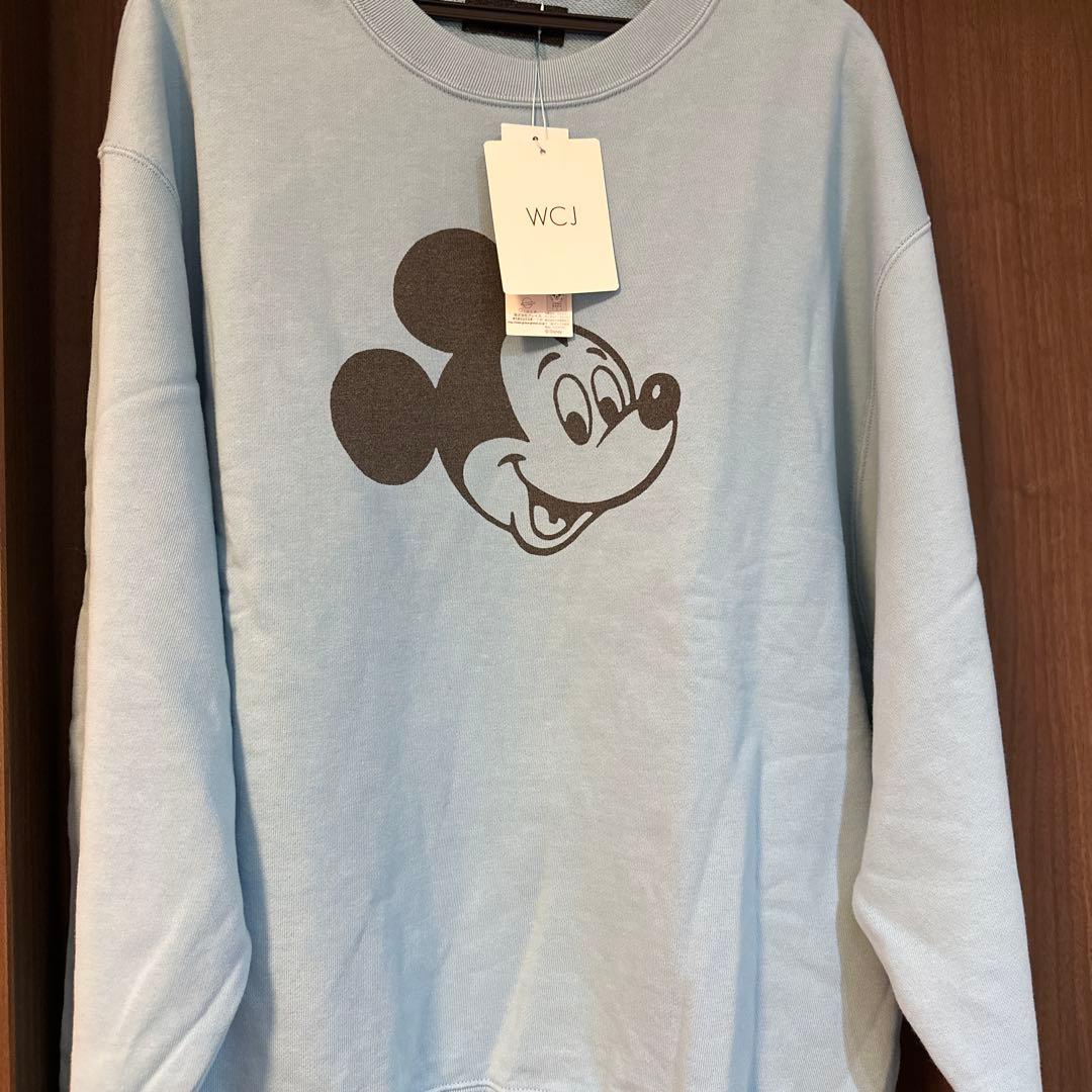 ひ*こ様 新品 WCJ スウェット Disney / ミッキー サックス