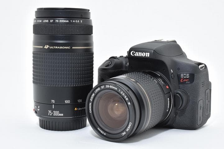 15558 保証付極美 Canon EOS Kiss X8i 超望遠ダブルズーム