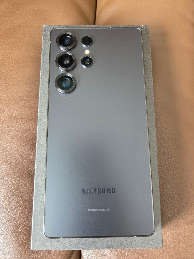 Samsung Galaxy S25 Ultra ブラック