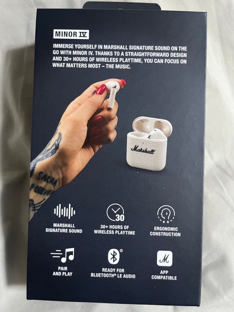 Marshall MINOR IV ワイヤレスイヤホン