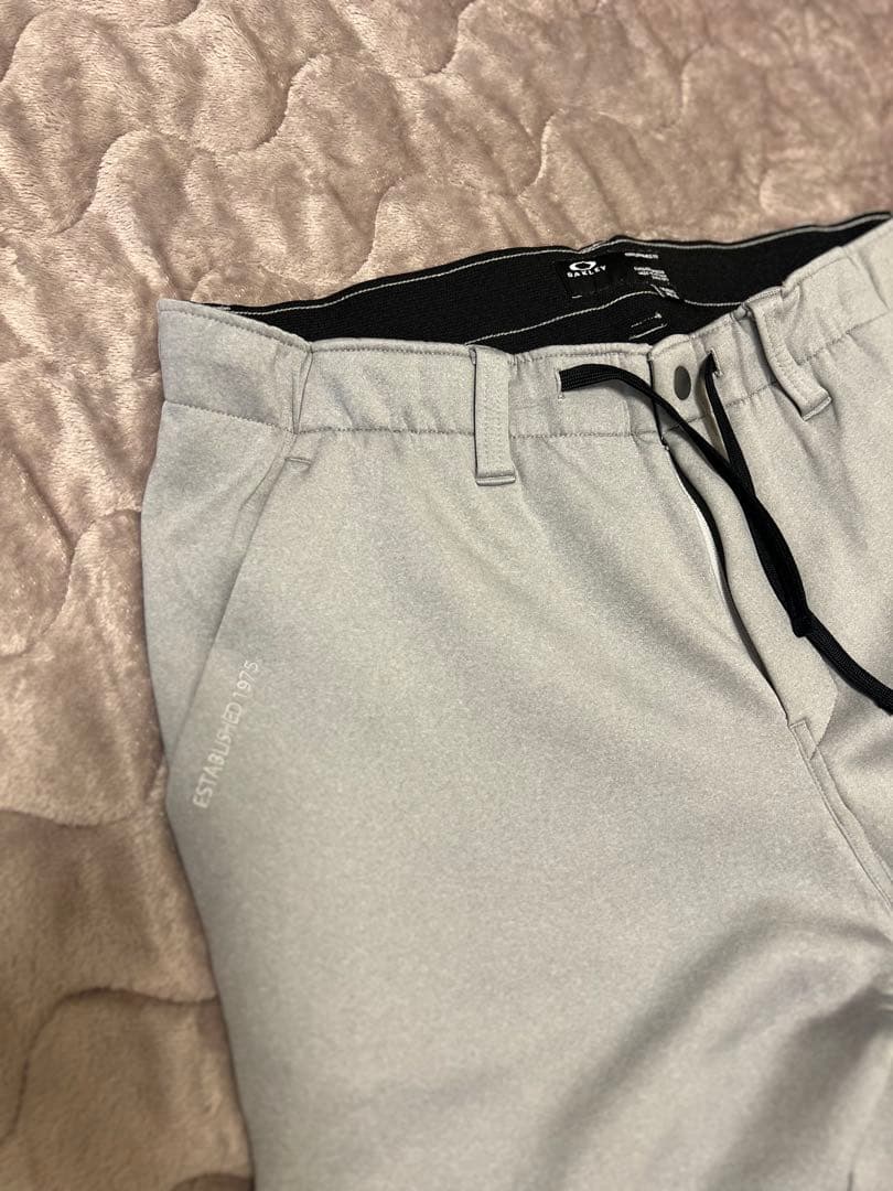 【レア】オークリースカル ライトグレー 上下セットアップ