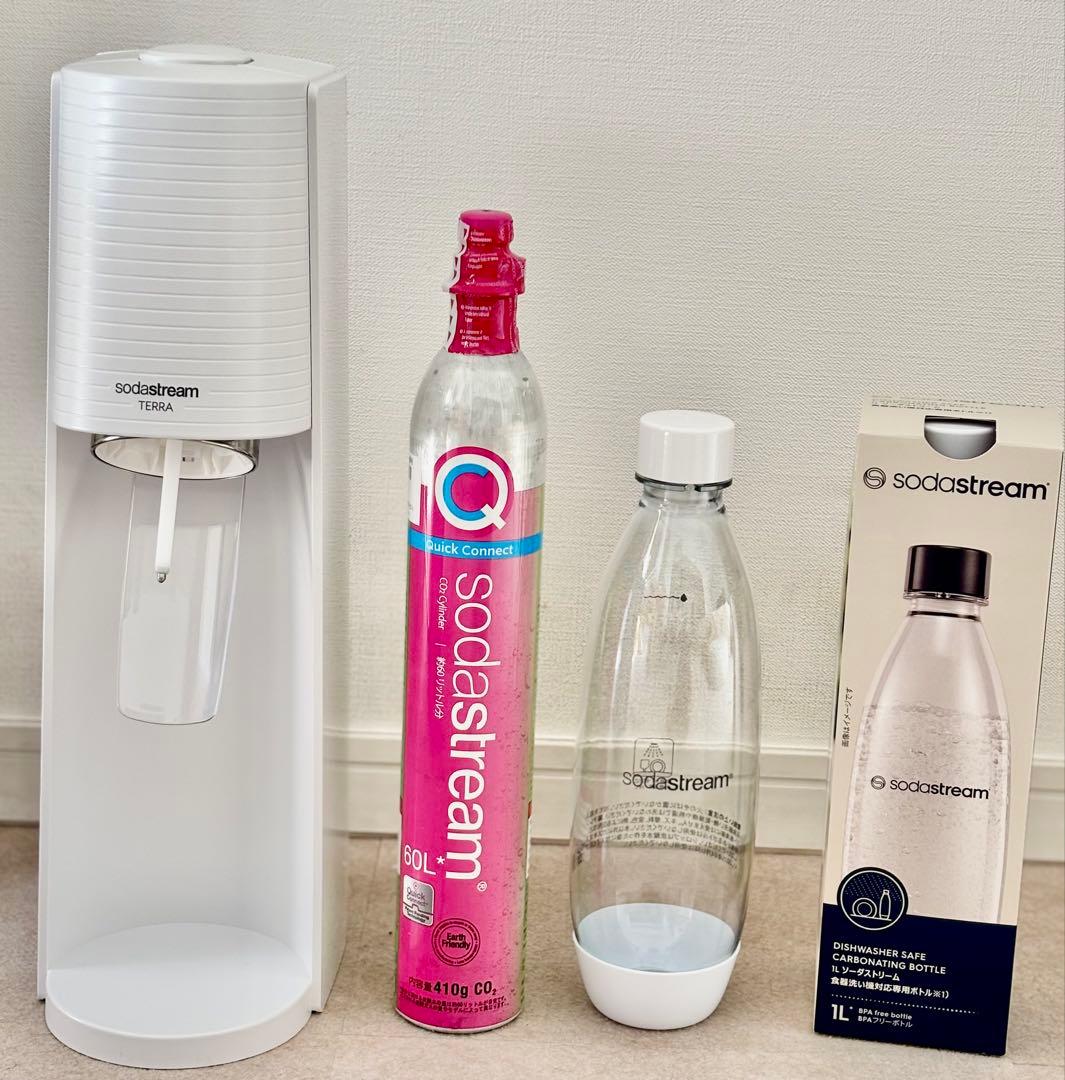 ソーダストリーム TERRA スターターセット ホワイト