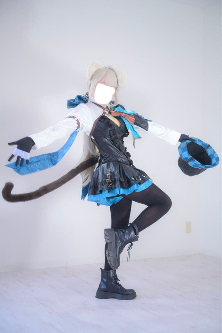 原神 リネット 三分妄想 帽子付き コスプレ 衣装