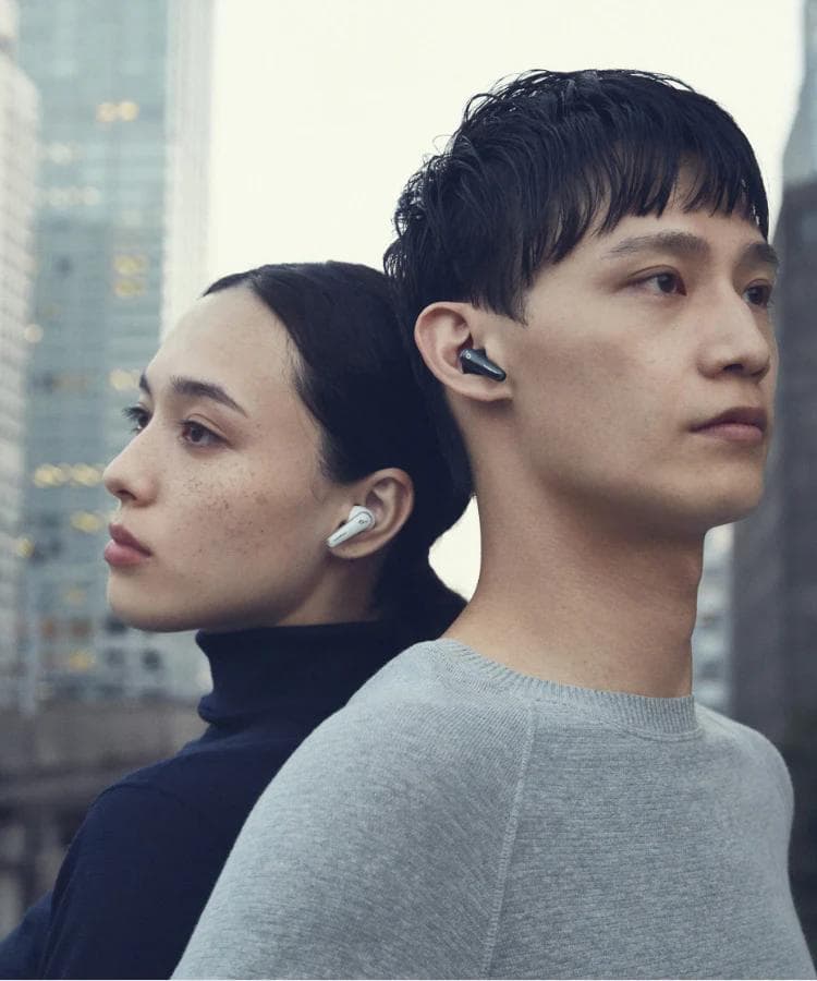 完全ワイヤレスイヤホン ☆ Anker ヘルスモニタリング/ノイズキャンセリング