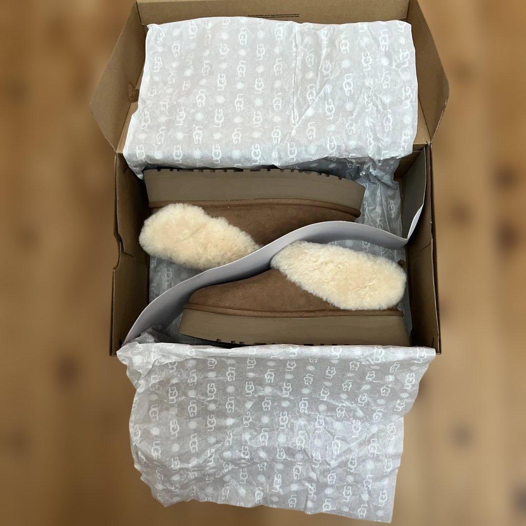 ugg アグ　Tazzelle タゼル　チェスナット　24センチ