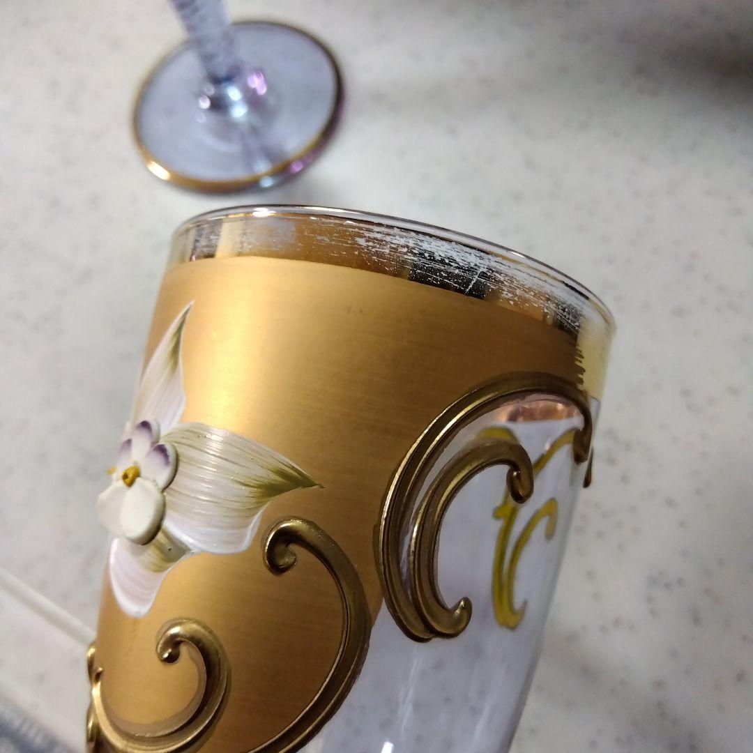 ベネチエアグラスセット　イタリア製