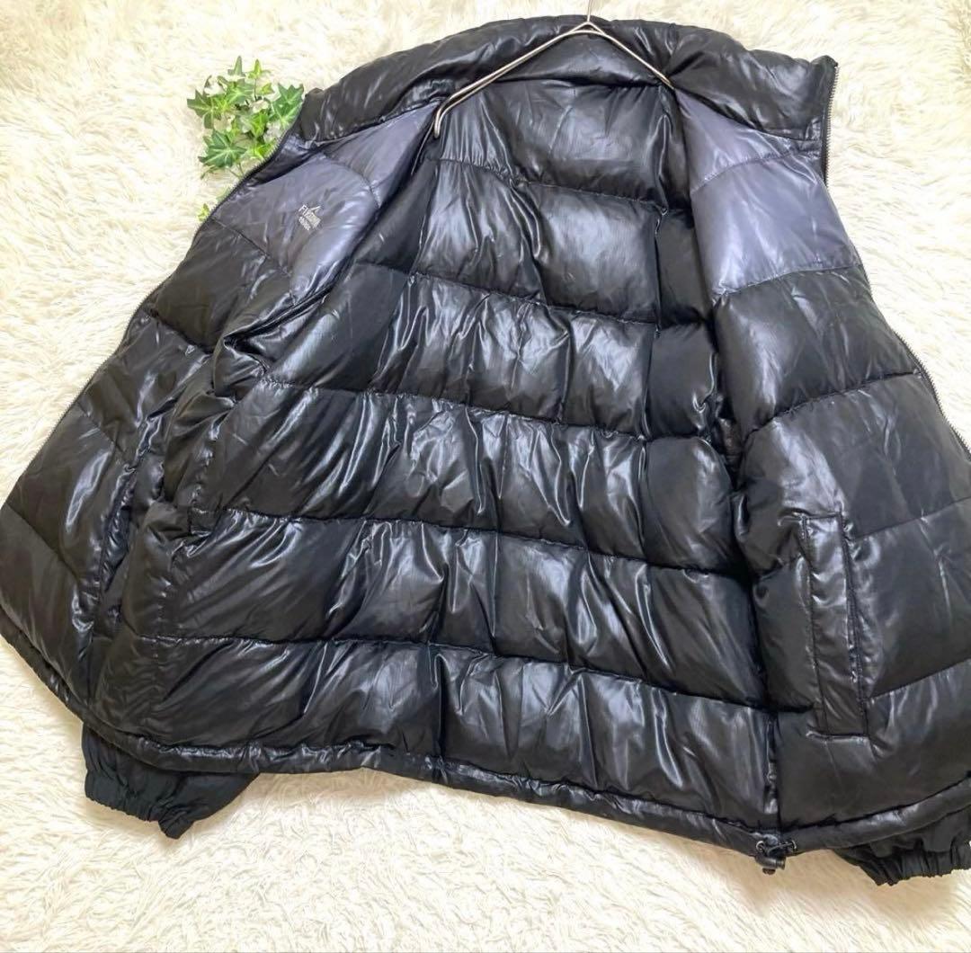 【美品】レア　FIRST DOWN リバーシブル ダウンジャケット 5L 黒