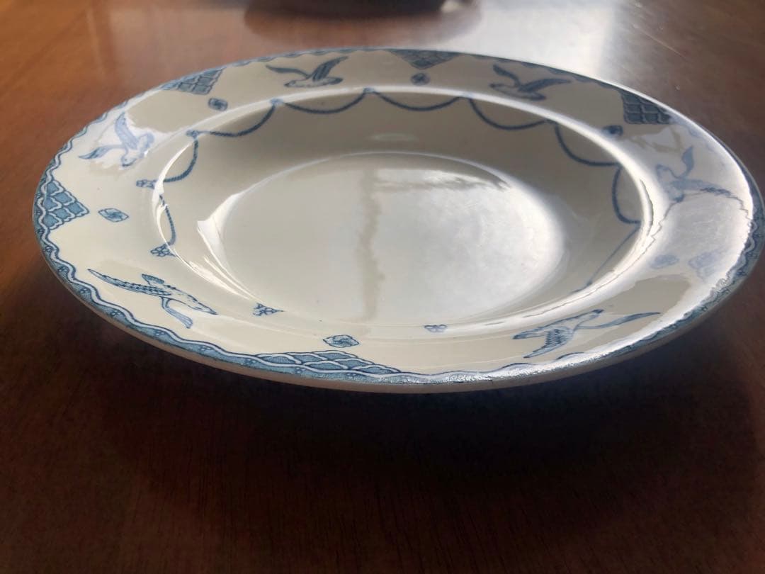 グスタフスベリ オーレンスド　カモメディーププレート23cm