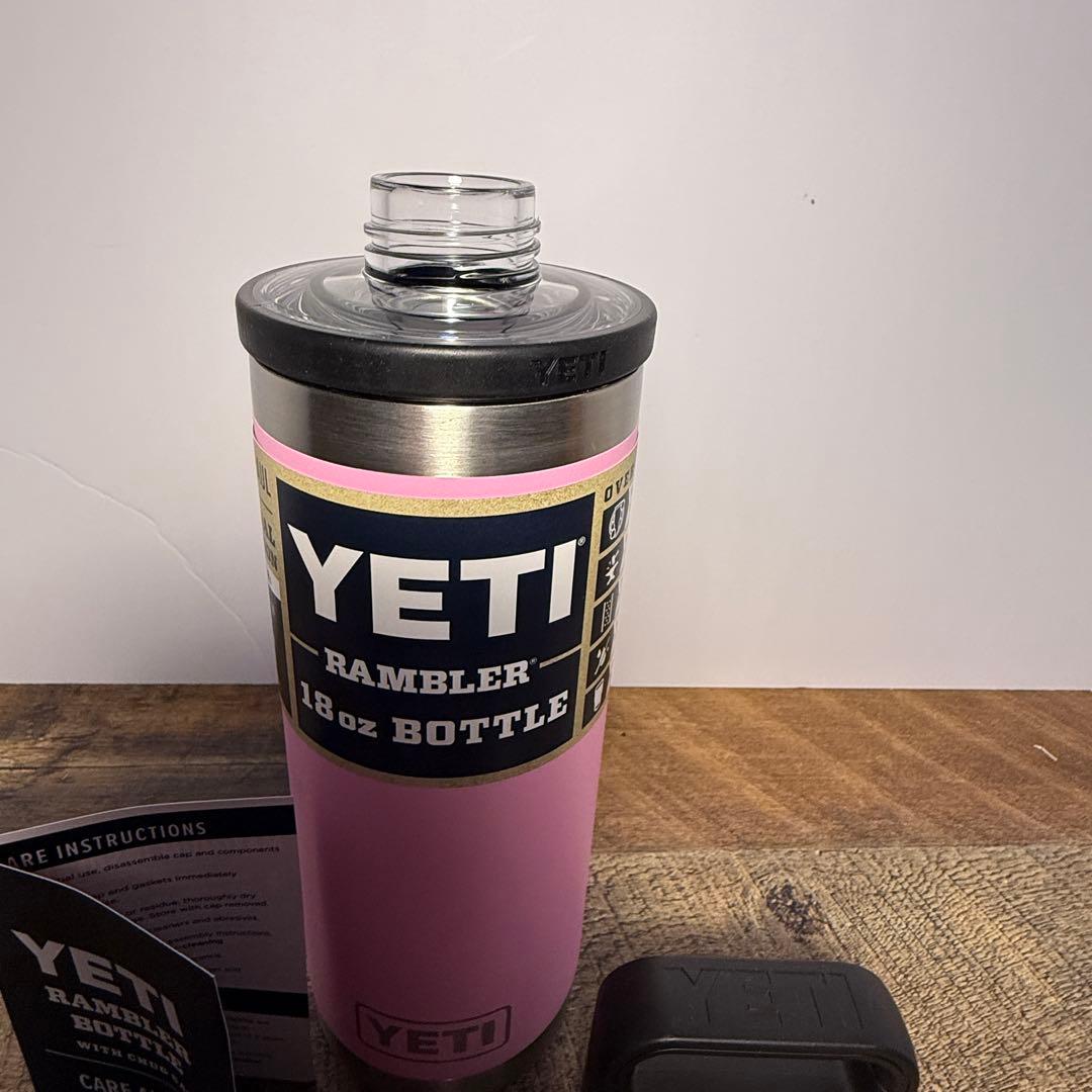 新品未使用 YETI Rambler 18oz Bottle パワーピンク