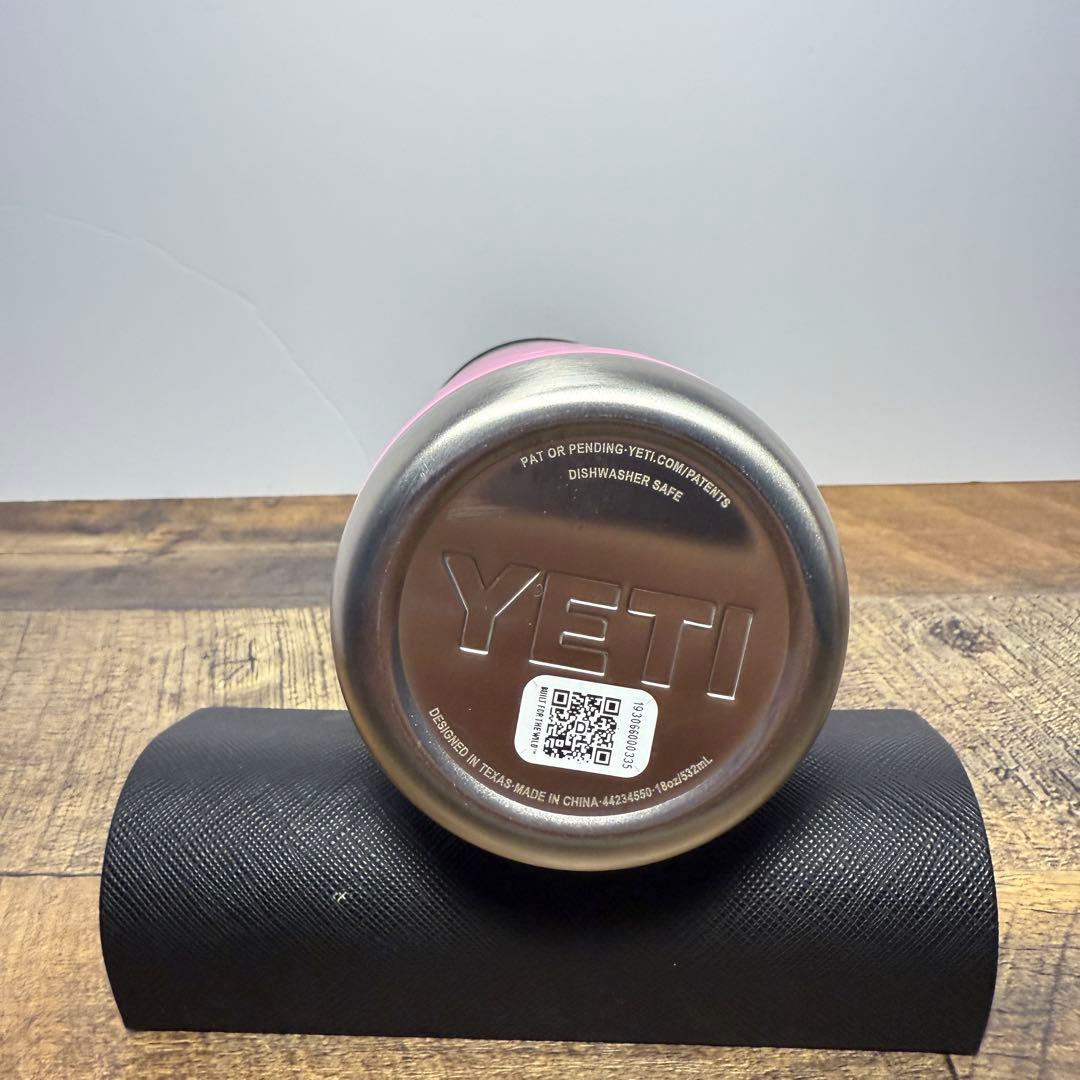 新品未使用 YETI Rambler 18oz Bottle パワーピンク