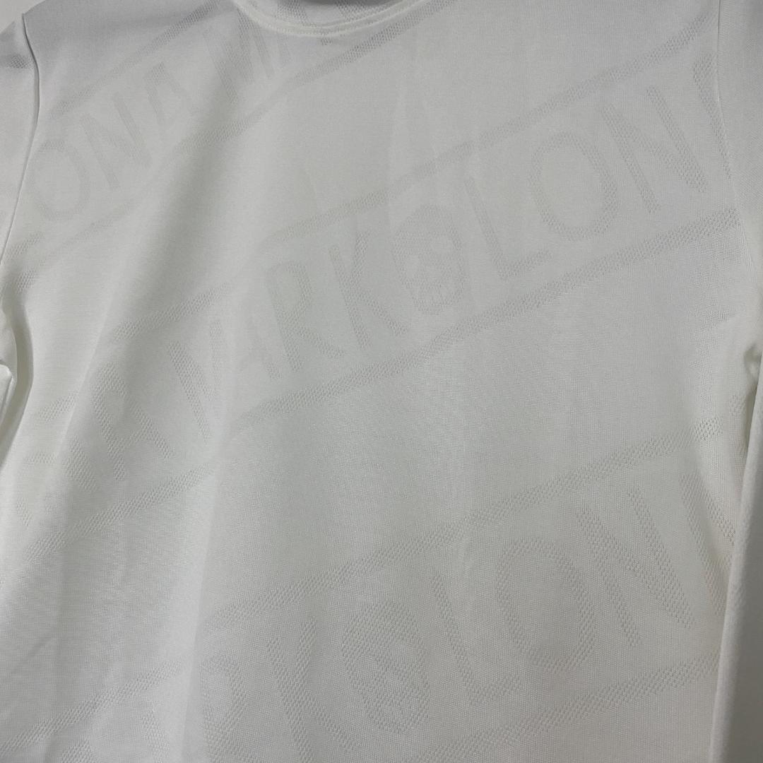 【美品】MARK&LONA（マークアンドロナ）長袖 モックネック 白/S