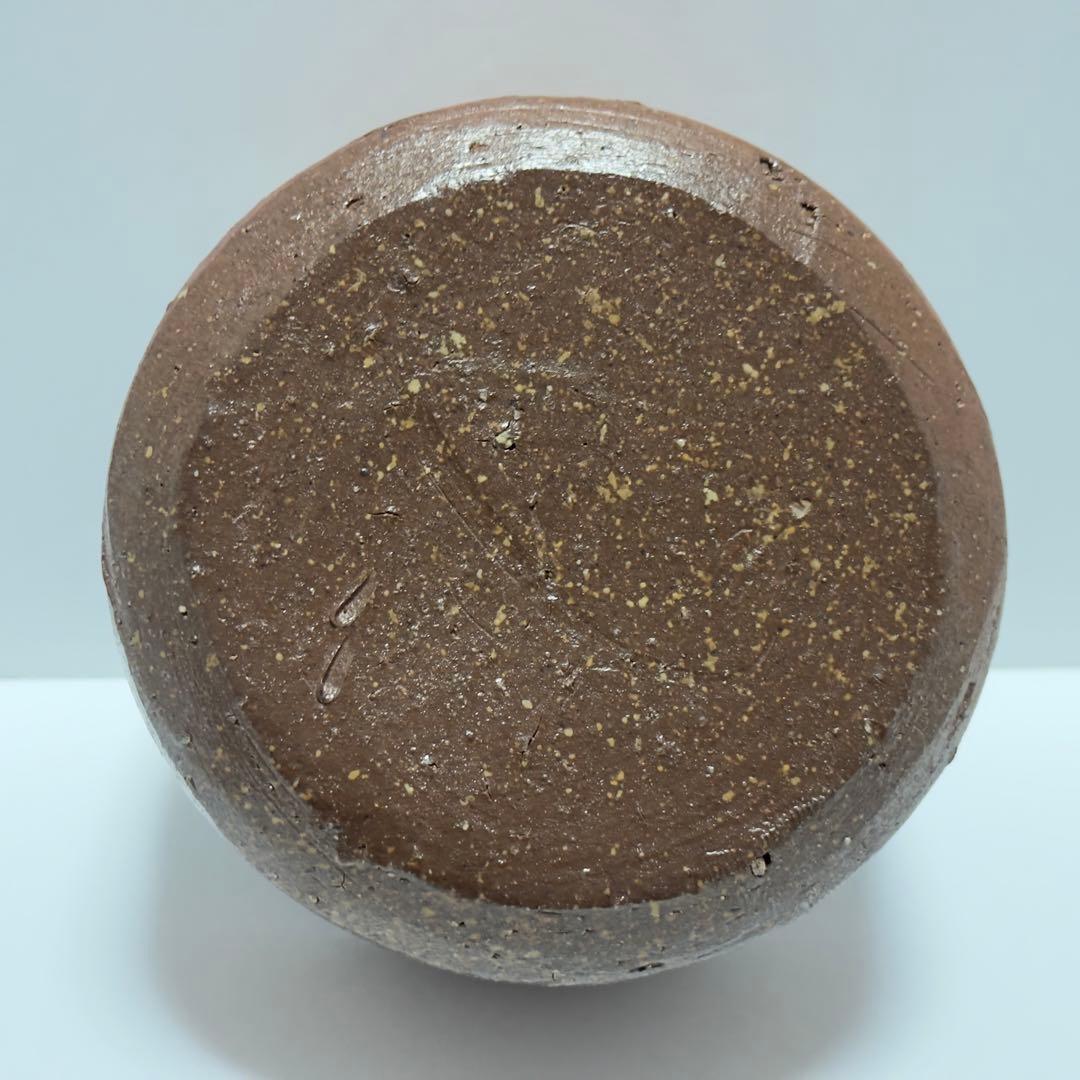 茶道具 伊勢崎満 備前焼 建水 共箱 茶道