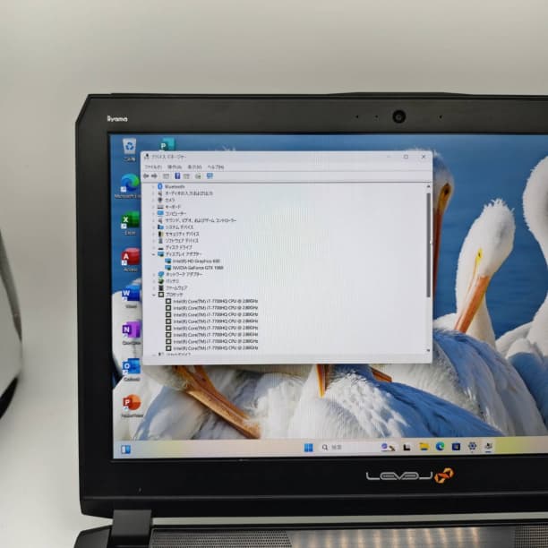 GTX1060 バッテリ◎ フルHD 15 i7-7 SSD512GB オフィス