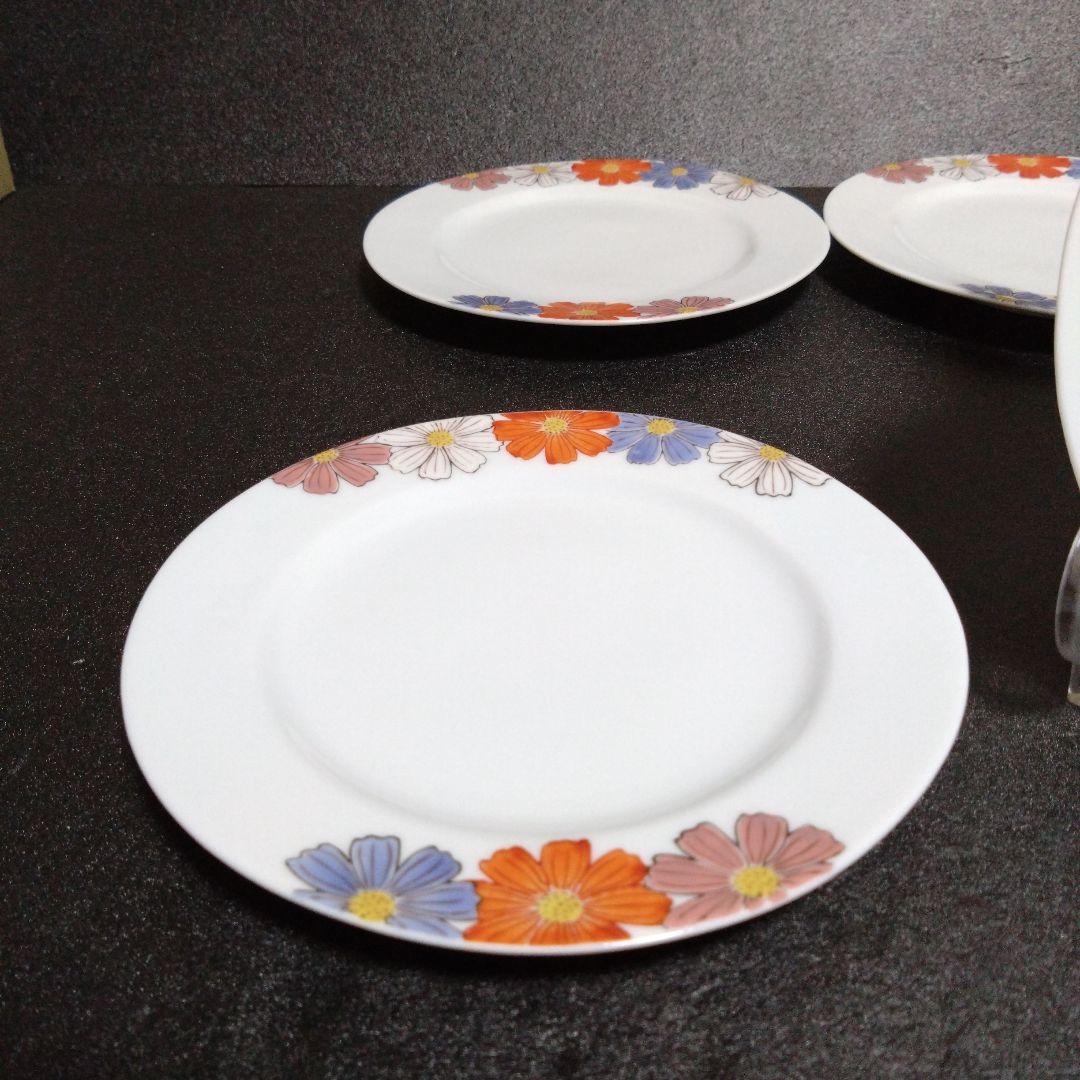 新品 波佐見焼 土蔵 コスモス 銘々皿5枚　お祝い