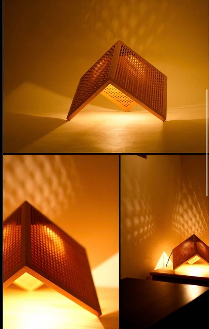 林木工芸木のあかりパタパタナチュラル照明ライト間接照明