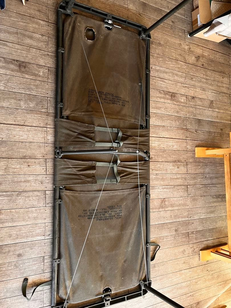 もう売ります　入手困難　ヴィンテージ80sミリタリーベッドUSED　送料込み