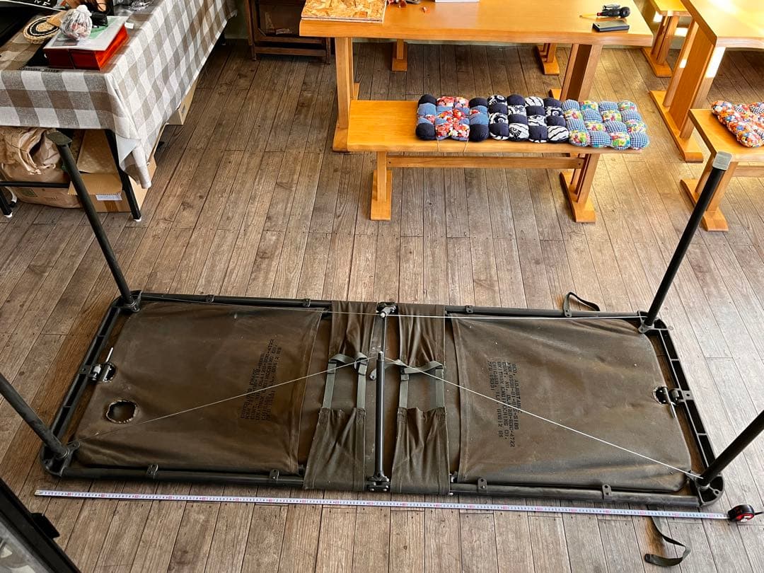 もう売ります　入手困難　ヴィンテージ80sミリタリーベッドUSED　送料込み