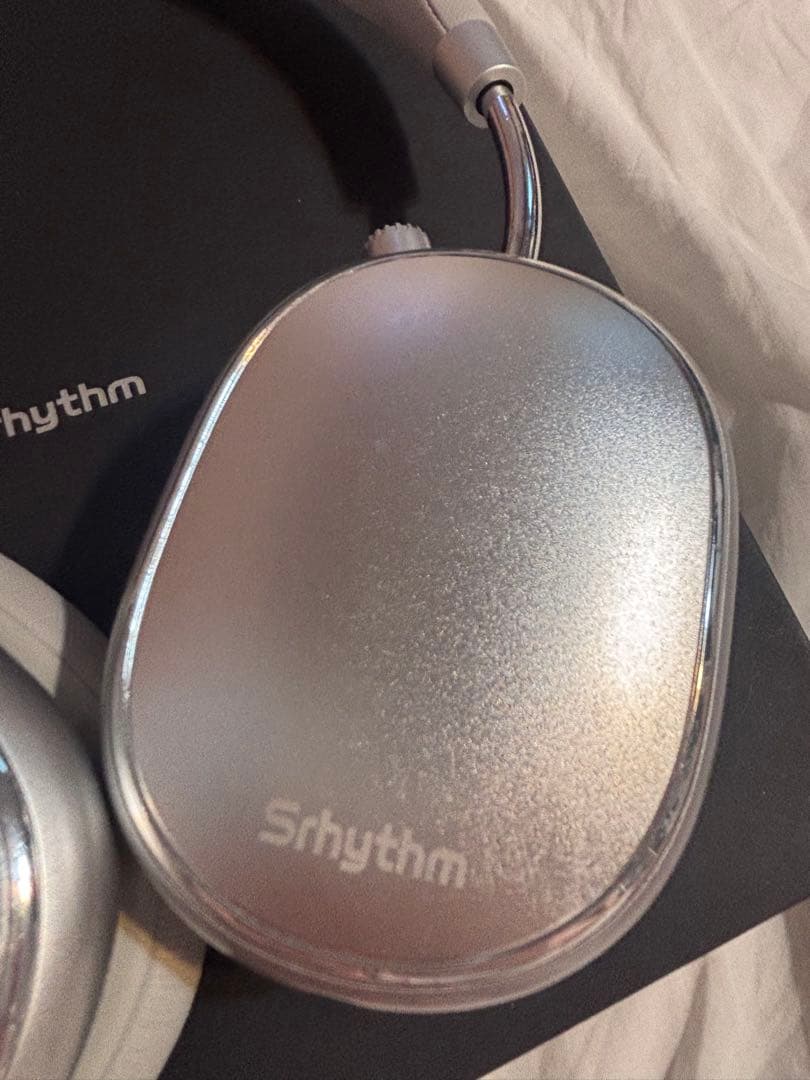 Srhythm ワイヤレスヘッドホン シルバー