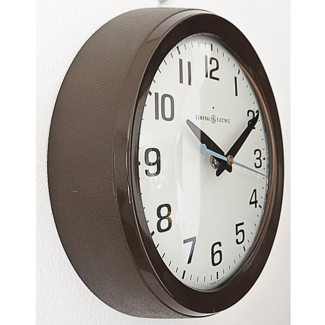 70's GENERAL ELECTRIC 壁掛け時計 スクールクロック