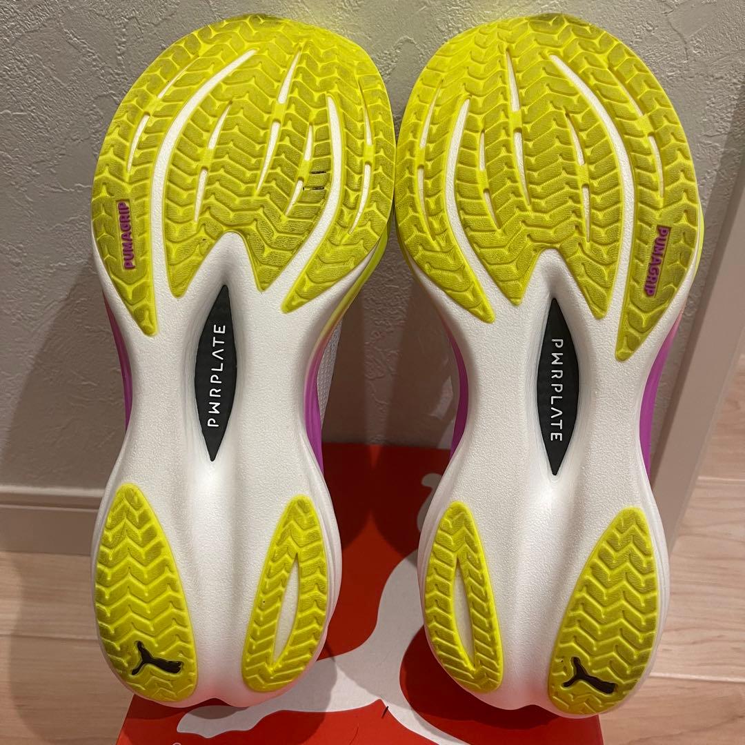 《極美品》PUMA DEVIATE NITRO 3 EKIDEN25.0cm