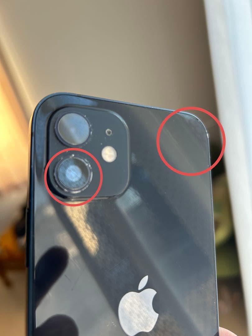 ジャンク　Apple iPhone 12 ブラック 本体