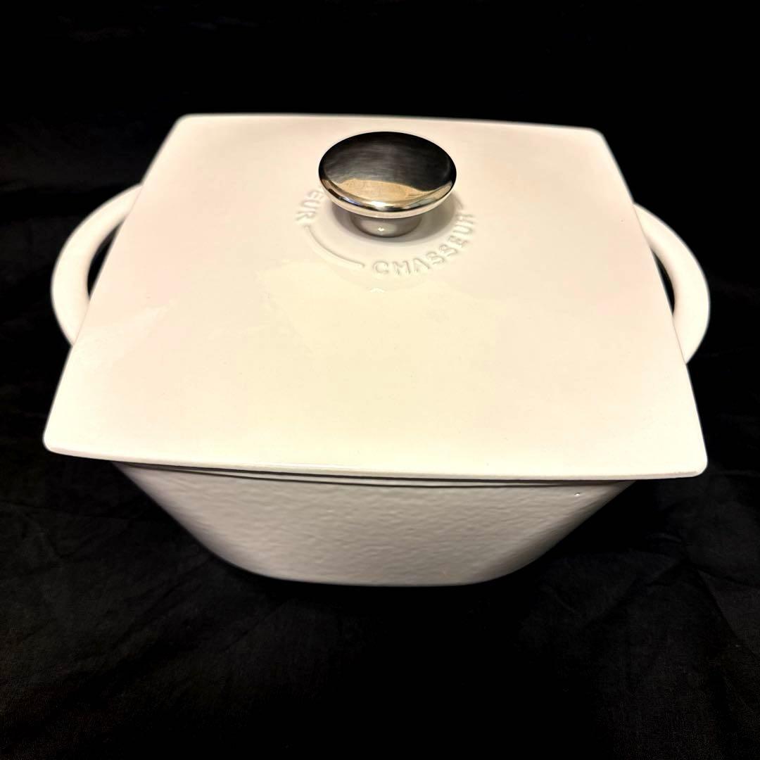 CHASSEUR シャスール 鍋 カロンド 20cm ホワイト