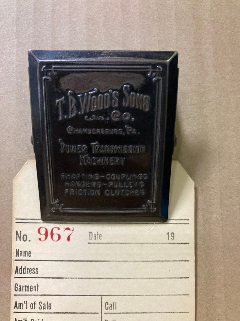 ビンテージ　アメリカ　ペーパークリップ　アンティーク