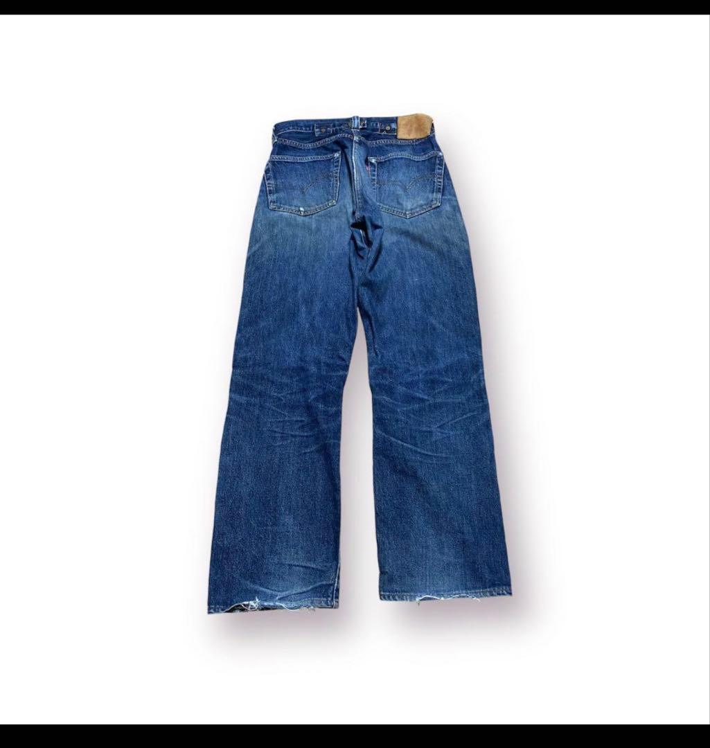 90s LEVI’S リーバイス 201XX デニムパンツ 鬼ヒゲ バレンシア製