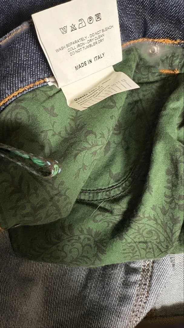 年中夢球様用 ETRO デニムパンツ 特別な色合い ⭐️限定割引中