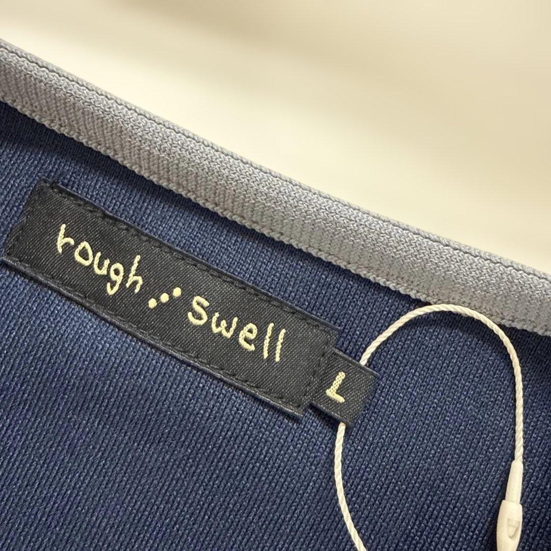 【新品】Rough&Swellラフアンドスウェル　フリースベストネイビー （L）