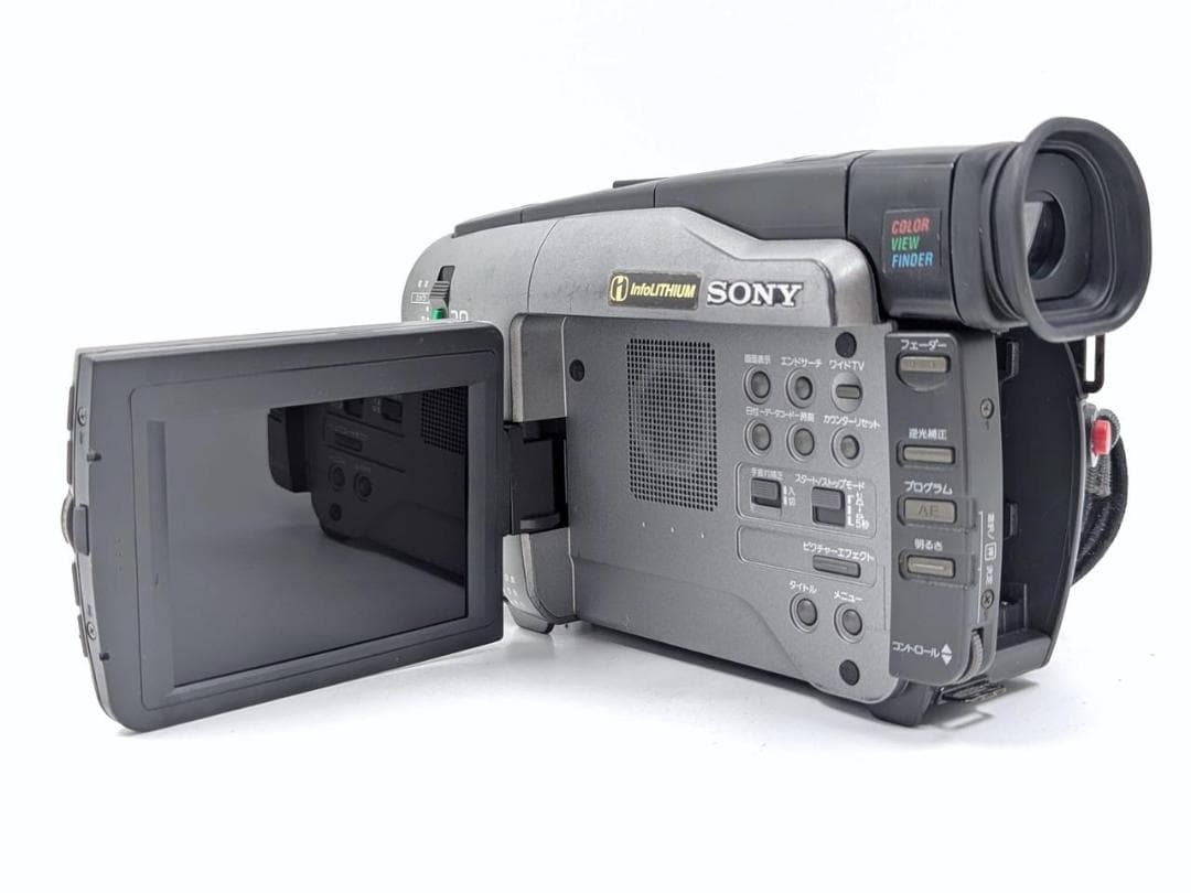 8mmテープのダビングに！ SONY ビデオカメラ CCD-TRV91 03