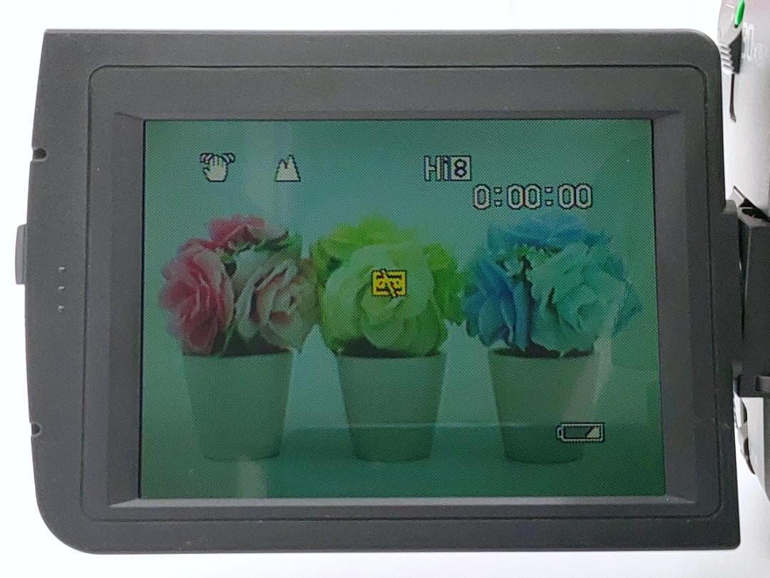 8mmテープのダビングに！ SONY ビデオカメラ CCD-TRV91 03