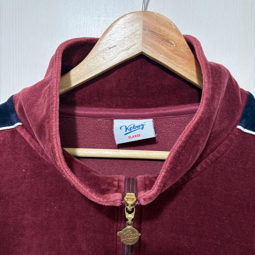 Keboz ジャージ セットアップ トラックジャケット トラックパンツ ベロア調