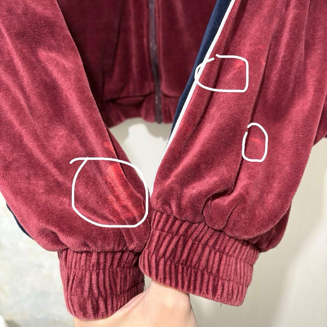 Keboz ジャージ セットアップ トラックジャケット トラックパンツ ベロア調