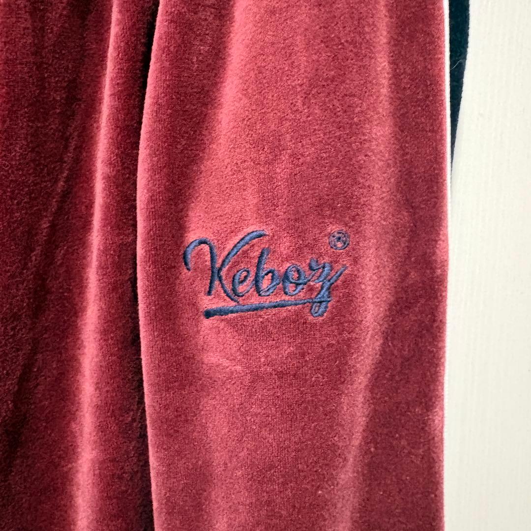 Keboz ジャージ セットアップ トラックジャケット トラックパンツ ベロア調