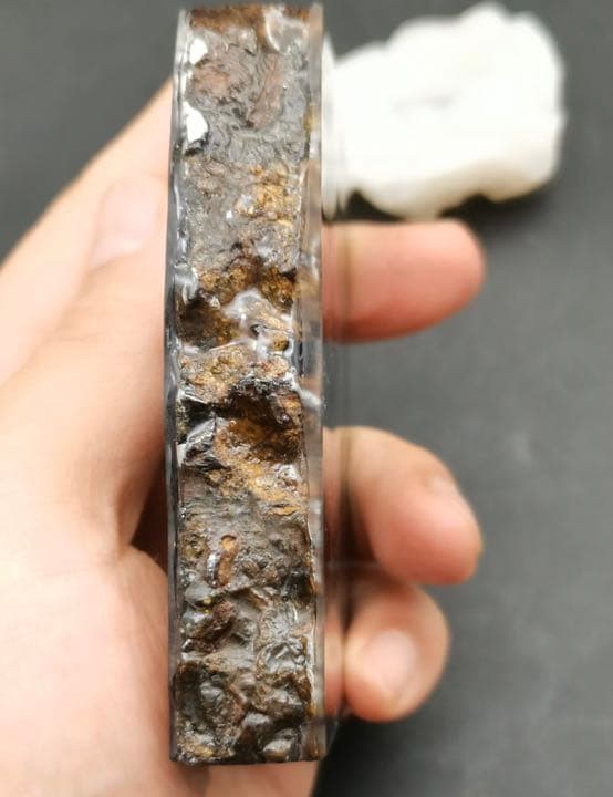 セイムチャン隕石　パラサイト隕石  601.6g ロシア産