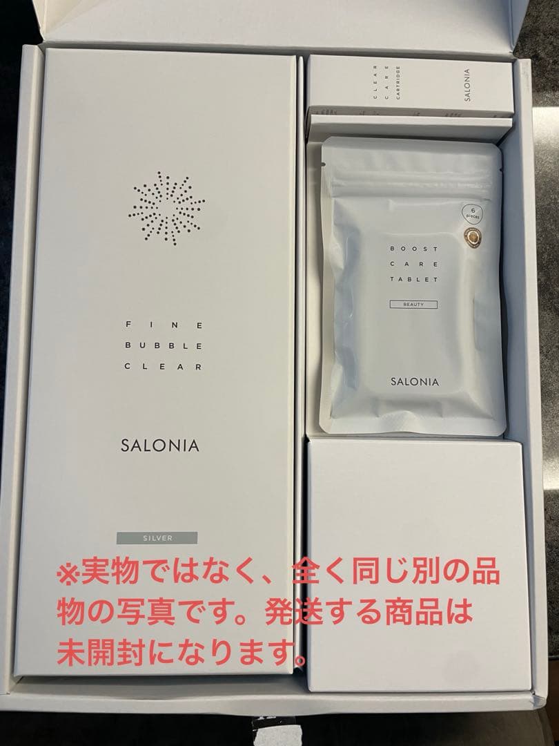 SALONIA サロニア シャワーヘッド ファインバブルクリア　SAL23303