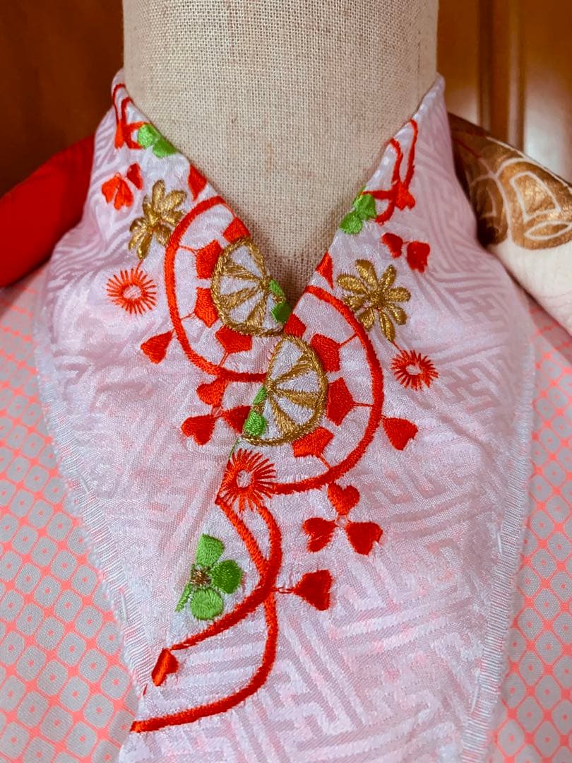 七五三　7歳の女の子のお支度クリスマスハーフ成人式へ華やかに着回せるお着物セット