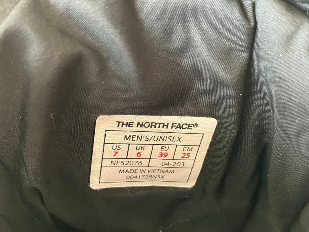 ノースフェイス ヌプシ ブーティー ウォータープルーフ ロゴ ショート 25cm