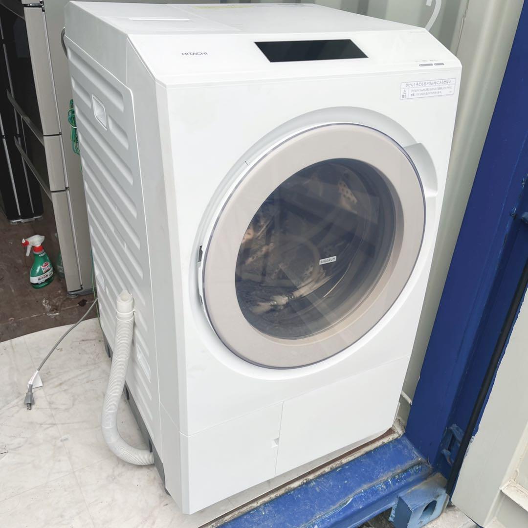 取付無料！最新！日立最上位モデル洗剤自動投入熱乾燥搭載ドラム式洗濯機！ 冷蔵庫