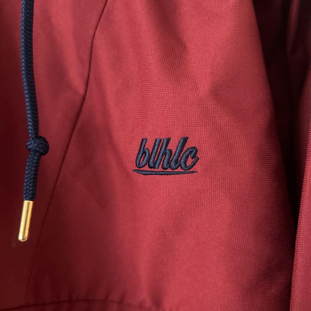 BALLAHOLIC ナイロンパーカー　バーガンディ　Lサイズ