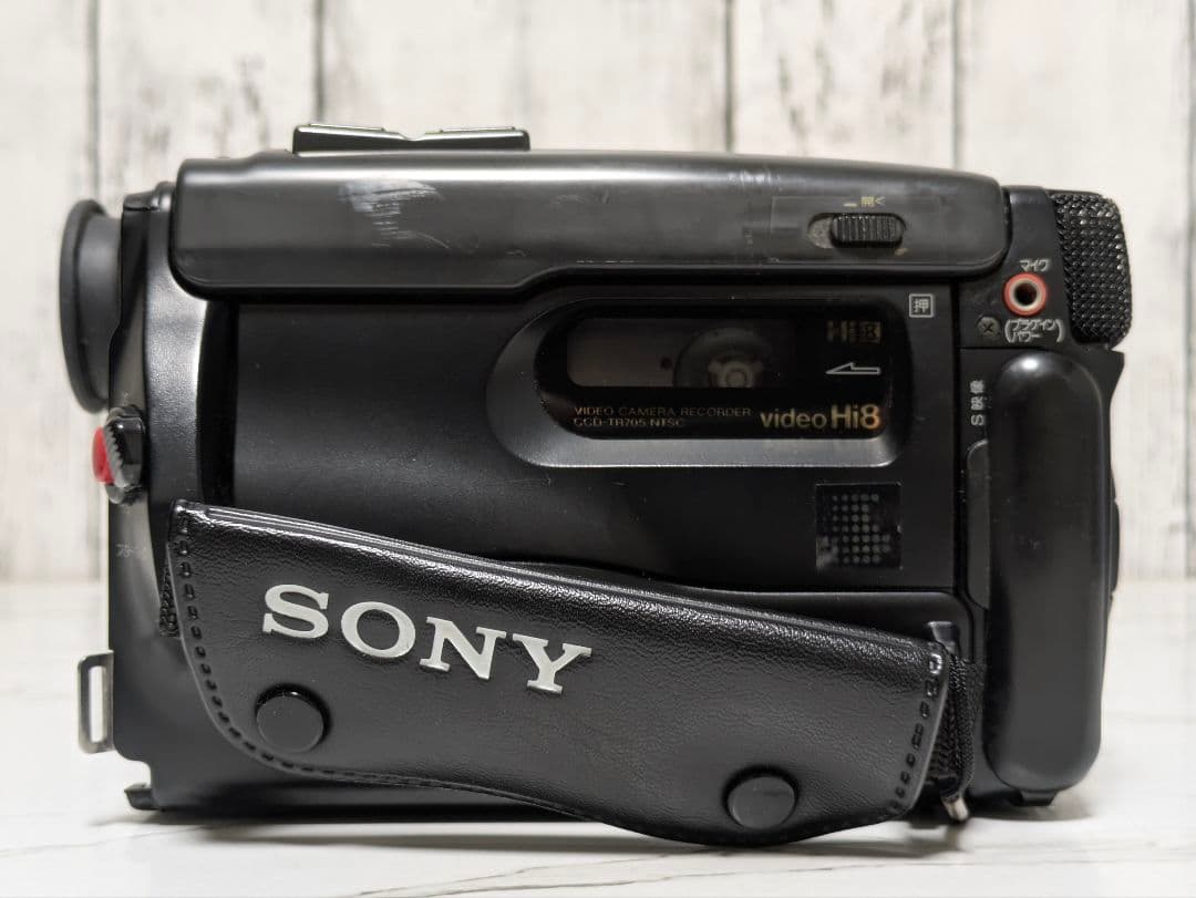 【再生機】SONY　CCD-TR705　Hi8　8mm対応　カメラバッグセット
