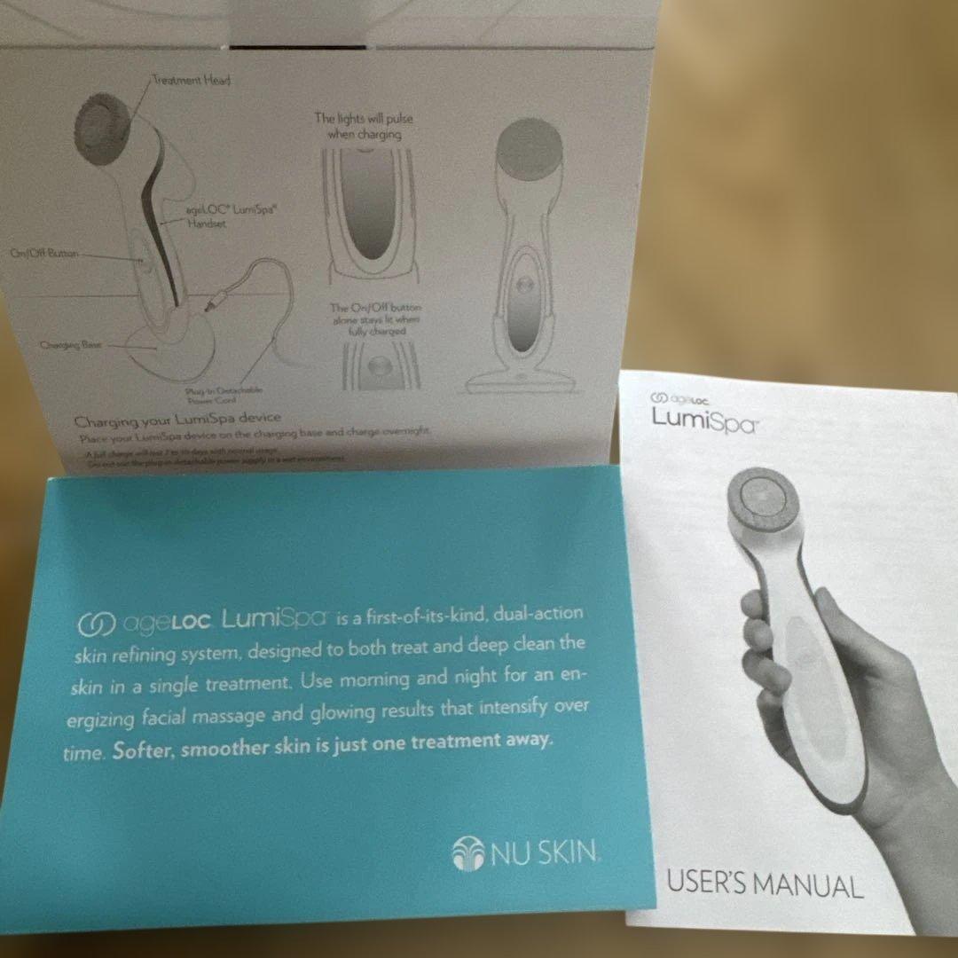 タ*ポ様 ageLOC ルミスパ Nu Skin 美顔器 充電式