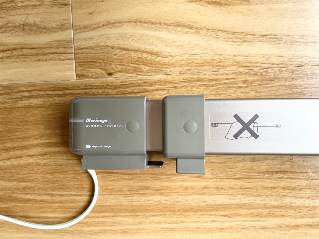 森永 ウインドーラジエーター 窓際ヒーター W/R-1219S ステンカラー　①