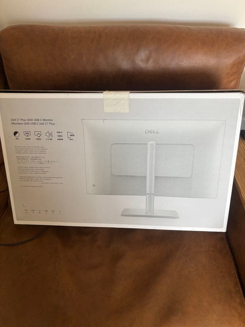 新品未開封 Dell 27インチWQHDモニター S2725DC 2026年購入