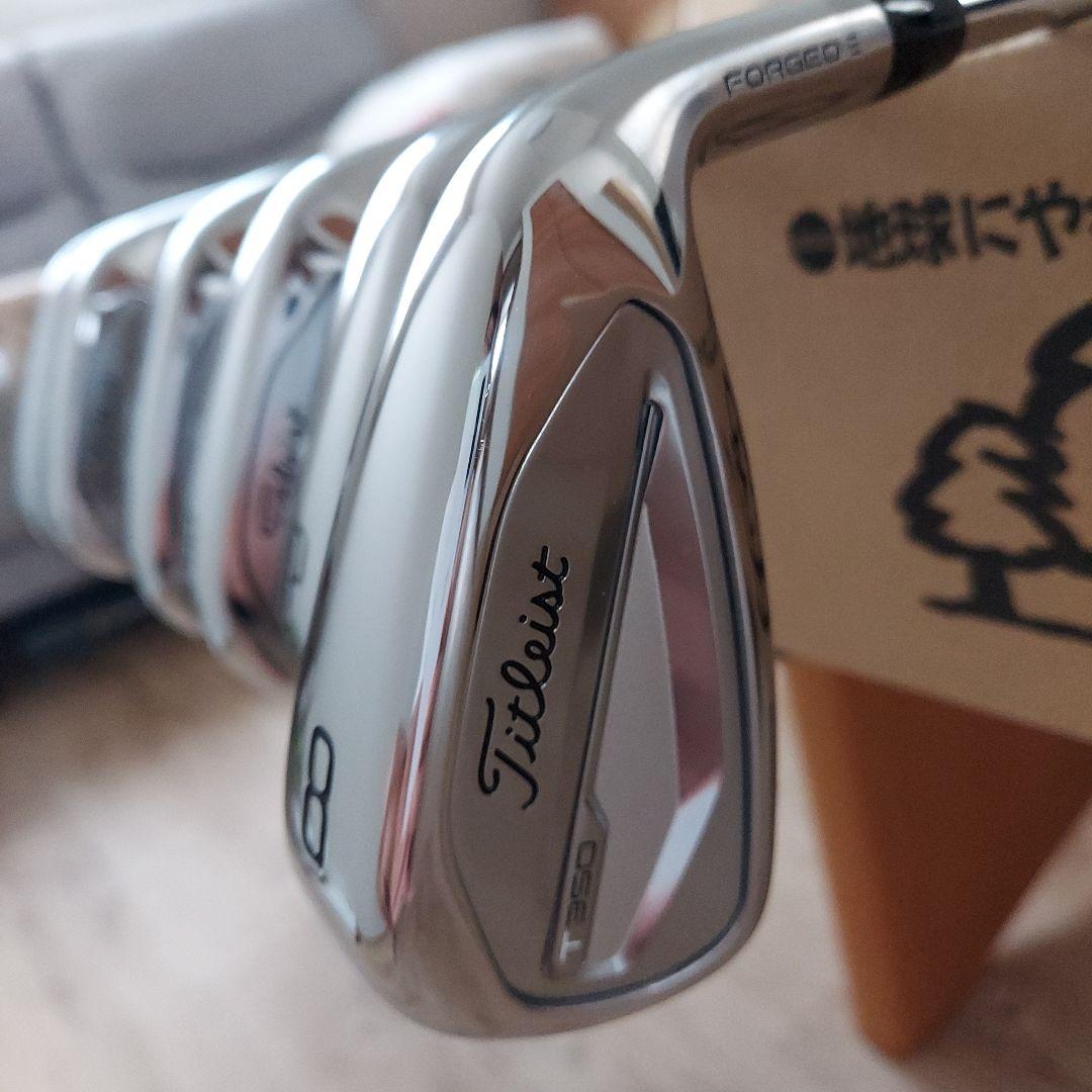 タイトリスト Titleist T350 アイアン 6本セット ほぼ新品！